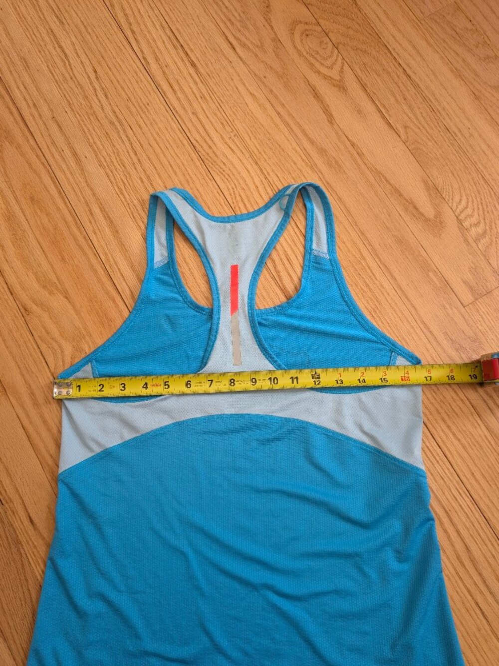 EUC New Balance x Fleet Feet Run Wisconsin Tank Top Blue Women's Medium Running - Picture 7 of 8